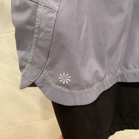 Set of 2, running/workout shorts with built-in liners by Athleta - Picture 4 of 8